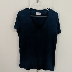 Lou & Grey Blue Linen Shirt